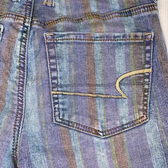 American Eagle woman’s Hi Rise Shortie shorts 4 - Picture 3 of 12